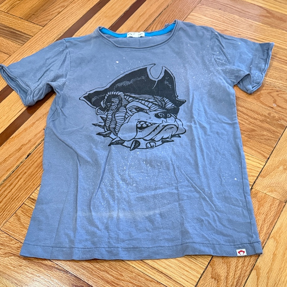 Appaman Blue Pirate Graphic Kids T-Shirt size 10